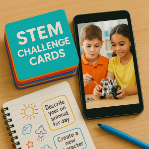 STEM Challenge Cards (Grades 3–9)